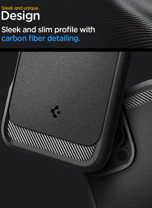 Spigen iPhone 16 PRO Case Rugged Armor MagFit